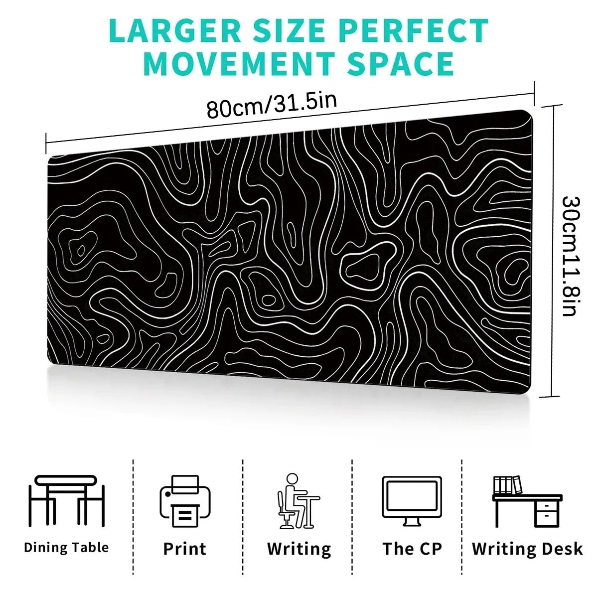 Large Gaming Mouse Pad for Desk